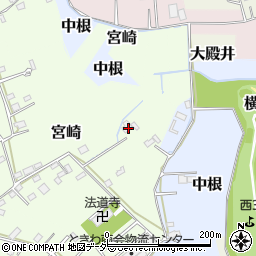 千葉県野田市宮崎258周辺の地図