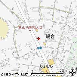 はま寿司野田堤台店周辺の地図