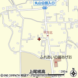 埼玉県上尾市平方2354-3周辺の地図
