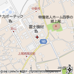 宮坂香料株式会社　上尾第一工場周辺の地図