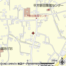 埼玉県上尾市平方1845周辺の地図