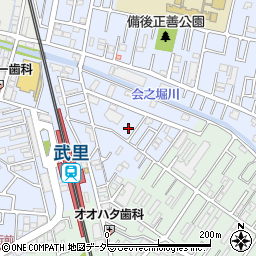 埼玉県春日部市大場1192周辺の地図
