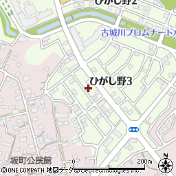 茨城県守谷市ひがし野3丁目11-11周辺の地図