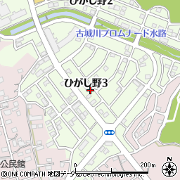 茨城県守谷市ひがし野3丁目20-6周辺の地図