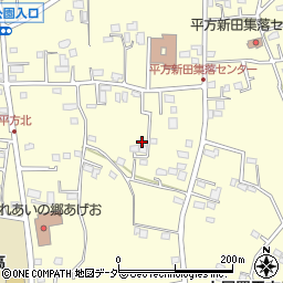 埼玉県上尾市平方1848-15周辺の地図