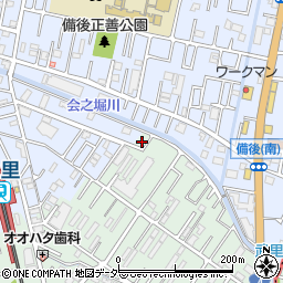 埼玉県春日部市大畑1周辺の地図