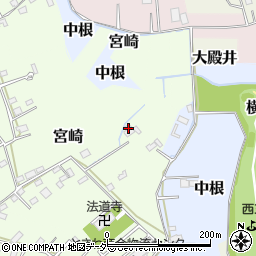 千葉県野田市宮崎257周辺の地図