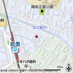 埼玉県春日部市大場1193周辺の地図