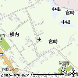 千葉県野田市宮崎237周辺の地図