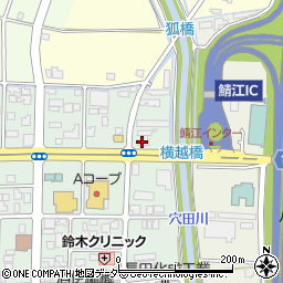 ＪＡ鯖江インターＳＳ周辺の地図