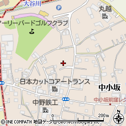 埼玉県坂戸市中小坂961-11周辺の地図