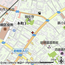 釜福 岩槻店周辺の地図