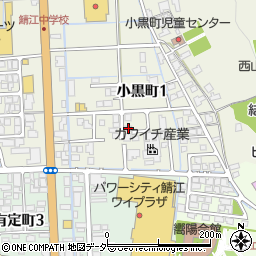 福井県鯖江市小黒町1丁目329周辺の地図