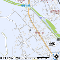 長野県茅野市金沢856周辺の地図