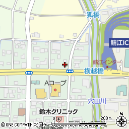 ローソン鯖江インター店周辺の地図