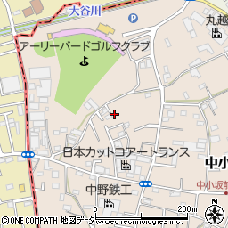 埼玉県坂戸市中小坂963-18周辺の地図