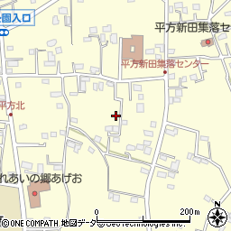 埼玉県上尾市平方1848-14周辺の地図