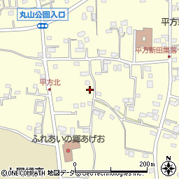 埼玉県上尾市平方1889周辺の地図