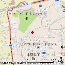 埼玉県坂戸市中小坂963-12周辺の地図
