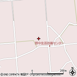 福井県大野市野中周辺の地図