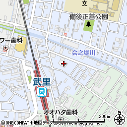 埼玉県春日部市大場1188周辺の地図