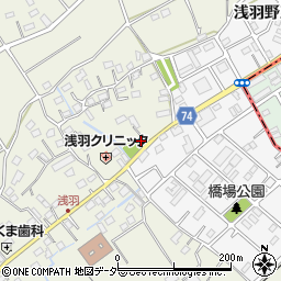 埼玉県坂戸市浅羽995周辺の地図