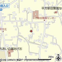 埼玉県上尾市平方1848周辺の地図