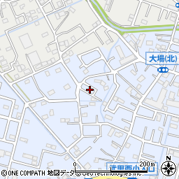 埼玉県春日部市大場1487周辺の地図