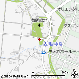 菅間緑地トイレ周辺の地図