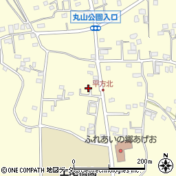 埼玉県上尾市平方2357-2周辺の地図