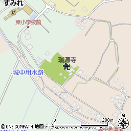 瑞源寺周辺の地図