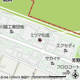 ミツマ化成株式会社周辺の地図