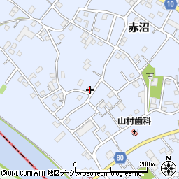 埼玉県春日部市赤沼721周辺の地図
