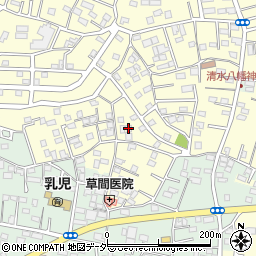 千葉県野田市清水687周辺の地図