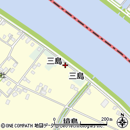 千葉県香取市境島895周辺の地図