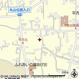 埼玉県上尾市平方1890周辺の地図