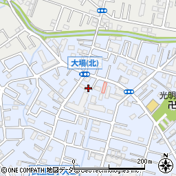 埼玉県春日部市大場1444周辺の地図