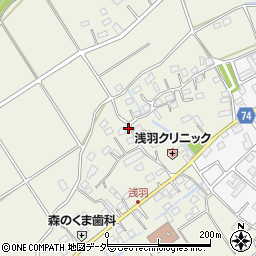 埼玉県坂戸市浅羽1545周辺の地図