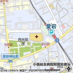 野田市愛宕駅前出張所周辺の地図