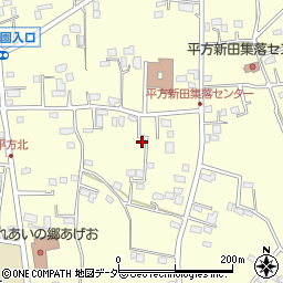 埼玉県上尾市平方1848-3周辺の地図