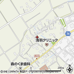 埼玉県坂戸市浅羽971周辺の地図