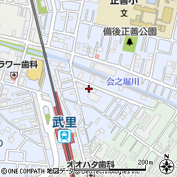 埼玉県春日部市大場1183周辺の地図