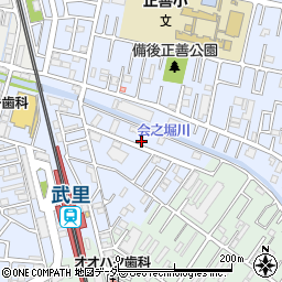 埼玉県春日部市大場1212周辺の地図