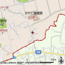 埼玉県坂戸市中小坂4-7周辺の地図