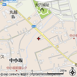 埼玉県坂戸市中小坂706-31周辺の地図