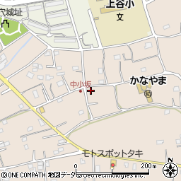 埼玉県坂戸市中小坂531周辺の地図