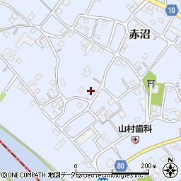 埼玉県春日部市赤沼720周辺の地図