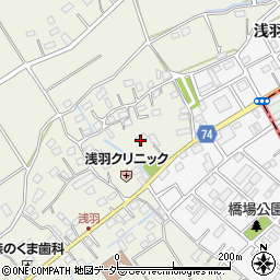 埼玉県坂戸市浅羽986周辺の地図