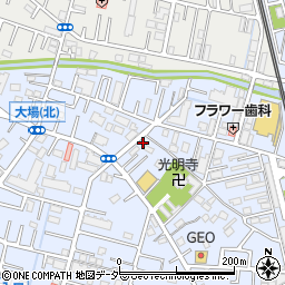 埼玉県春日部市大場1274周辺の地図
