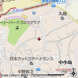 埼玉県坂戸市中小坂960-5周辺の地図